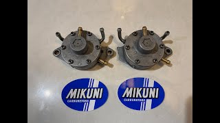 Mikuni Fuel Pump Quick Rebuild HD 1080p [upl. by La413]