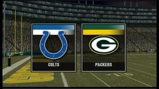 Madden NFL 2004 GameCube Gameplay Sample 1 nfl packers colts gamecube [upl. by Beau686]