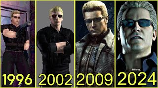 Evolution of Albert Wesker appearance in Resident evil games 1996  2024 [upl. by Teage]