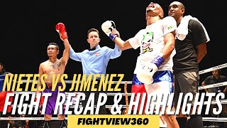 DRAW HUH Nietes vs Jimenez Post Fight RECAP Fight STOPPED 2 Rounds Early Donnie NOT Impressive [upl. by Halsted724]