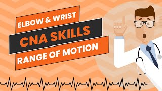 ROM Elbow and Wrist CNA Skill Prometric [upl. by Ayrad]