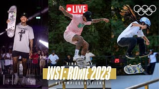 🔴 LIVE Street Skateboarding Finals  WST Rome 2023  RoadToParis2024 [upl. by Southard]