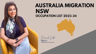 Australia Migration NSW Occupation List 202324 [upl. by Wirth268]