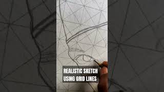 REALISTIC SKETCH USING GRID LINES [upl. by Sacha]