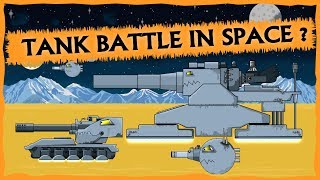 Space Battle  Cartoon about monsters tanks [upl. by Raven]