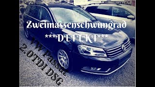 VW Passat B7 20TDI DSG Automatikgetriebe Zweimassenschwungrad macht Geräusche  Getriebe Defekt [upl. by Ymot]