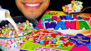 ASMR MARSHMALLOW MANIA CEREAL CANDY MUKBANG EATING SOUNDS JERRY CRUNCHY SWEETS NO TALKING [upl. by Amorette309]