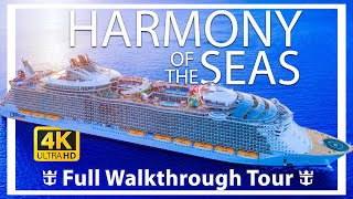 Harmony of the Seas Review  Full Walkthrough  Cruise Ship Tour  Royal Caribbean [upl. by Enirehs267]