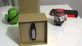 Xiaomi Mi Band Unboxing Video [upl. by Llenna680]