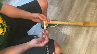 How to Wrap a Bat Wrapping Tips amp Tricks  VukGripz Bat Grip [upl. by Kadner]