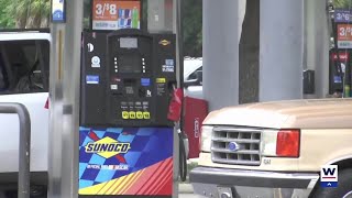 Water gets into ground tanks shutting down Lehigh Acres Sunoco gas station [upl. by Marshal]