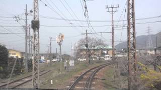 Trains of Japan  Nagano Dentetsu line from Nagano station to Yudanaka station FULL [upl. by Bradway125]