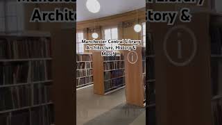 Manchester Central Library Architecture History travel history train facts uk shorts [upl. by Hurless]