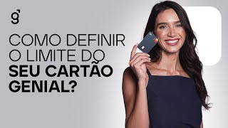 Como definir o limite do seu cartão Genial [upl. by Navi]