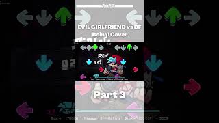 EVIL GIRLFRIEND vs BOYFRIEND Part 3 Boing Cover friday night funkin shorts [upl. by Nirehtak]