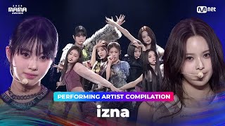 2024MAMA Performing Artist Compilation  izna [upl. by Rialcnis191]