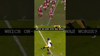 BEST Onside Kick FAIL 49ers or Steelers nfl football shorts [upl. by Adiv]