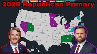 2028 Republican Primary Prediction [upl. by Ymereg]