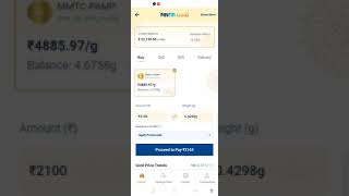 How to Make SIP of Your Gold Investment in Paytm Gold  Hindi [upl. by Ofloda]