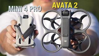 Avata 2 vs Mini 4 Pro  Which Drone Is Right For YOU [upl. by Anitnahs]