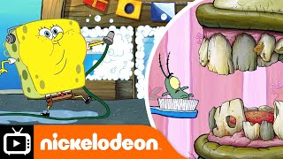 The FUN Song Isnt Much Fun For Plankton 👀  SpongeBob SquarePants  Nickelodeon UK [upl. by Renell]