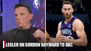 Tim Legler is a BIG GORDON HAYWARD GUY 👏 Woj amp Bobby Marks like Hayward in OKC  Woj Pod [upl. by Sirap111]