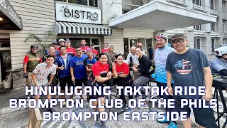 Brompton Club of the Philippines and Brompton Eastside Hinulugang Taktak Ride [upl. by Ahsini]