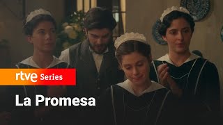 La Promesa El servicio se despide de Rómulo y Jana LaPromesa464  RTVE Series [upl. by Helsa336]