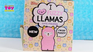 I Love Fuzzy Llamas Cute Figures Topps Blind Bag Toy Opening  PSToyReviews [upl. by Eittocs47]