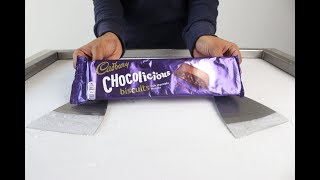 ICE CREAM ROLLS WITH Cadbury Chocolicious Milk Chocolate Biscuit [upl. by Yeaton841]