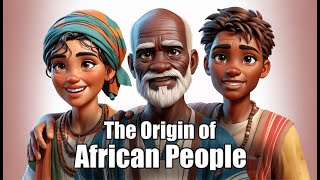 The Origin of African People According to the Bible  AI Animated Bible Story [upl. by Liddle165]