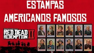 Estampas Cigarrillos quotAmericanos famososquot  Red Dead Redemption 2 [upl. by Voletta]