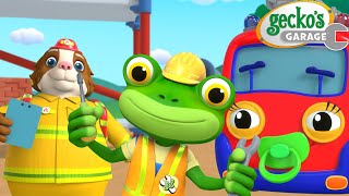 Gecko’s Firefighter Rescue Mission  Geckos Garage 🚚  Cartoons For Kids  Toddler Fun Learning [upl. by Africa]