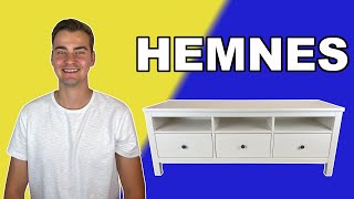 Easy to Follow Hemnes TV Bench IKEA Tutorial [upl. by Mauretta802]