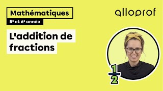 L’addition de fractions  Mathématiques  Primaire [upl. by Lenahtan222]