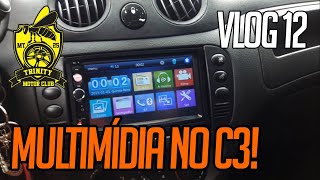 INSTALEI MP5 PLAYER 7010B MULTIMÍDIA 2DIN CHINÊS NO CITROEN C3 VEJA COMO FICOU  VLOG 12 [upl. by Haland546]