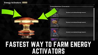 FASTEST WAY TO FARM ENERGY ACTIVATORS  THE FIRST DESCENDANT [upl. by Acirej]