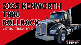 2025 KENWORTH T880 ROLLBACK  VIRTUAL TRUCK TOUR [upl. by Hanid]