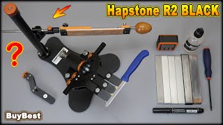 Как сделать спуски на ноже  Заточка заготовки под кухонный нож на точилке Hapstone R2 BLACK [upl. by Enrak983]