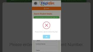 Invalid enrollment number in digishakti  invalid enrollment इसे कैसे सही करे ytshorts shorts [upl. by Odrareg]