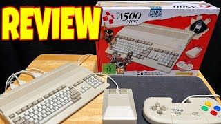 The A500 Mini Review Classic Amiga is Back [upl. by Grantland]