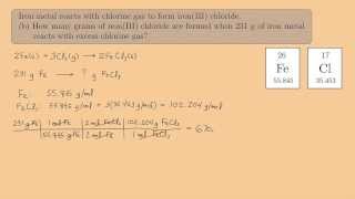 General Chemistry 1 Stoichiometry Practice 1 [upl. by Nosniv]