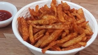 KFC Style French Fries Recipe By Crazy Recipes  బంగాళాదుంప తో ఇలాగ ఫ్రెంచ్ ఫ్రైస్ చేసుకోండి [upl. by Arreit]