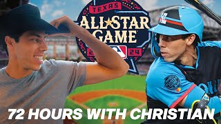 72 Hours at the MLB All Star Game with Christian Yelich [upl. by Norvun]