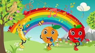 Fruits Song For Kids  The Singing Walrus  Nursery Rhymes amp Kids Song  Happy Fruits [upl. by Annairb]