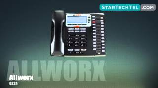 How To Use The Hold Feature On The Allworx 9224 Phone [upl. by Stahl667]