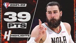 Jonas Valanciunas CAREERHIGH 39 PTS 15 REB 7 THREES Full Highlights vs Clippers 🔥 [upl. by Tabb79]