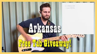 ARKANSAS  CHRIS STAPLETON  FREE TABS  GUITAR COVER [upl. by Anad]