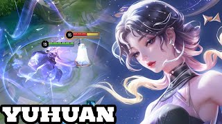 Honor of Kings Yuhuan Stellar Songstress Skin Gameplay Rank Solo [upl. by Girovard]