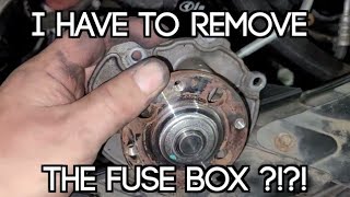 GM 36 Water Pump amp Serpentine Belt Replacement [upl. by Herman48]